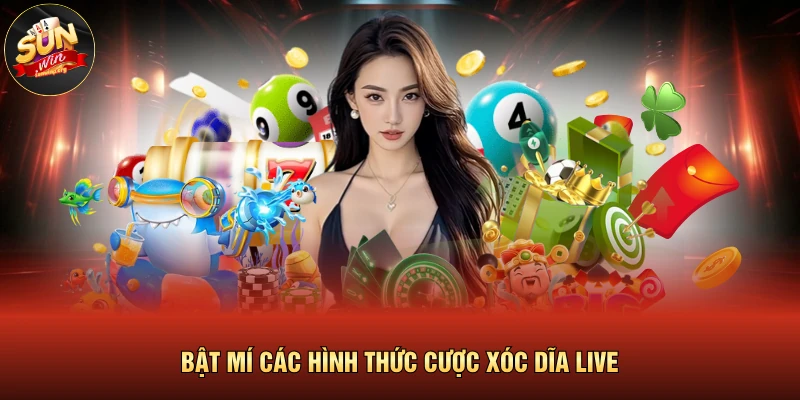 Bật mí các hình thức cược xóc dĩa live
