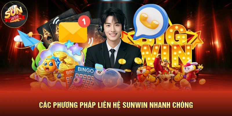 Các phương pháp liên hệ SUNWIN nhanh chóng